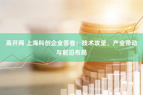 高开网 上海科创企业答卷：技术攻坚、产业带动与前沿布局