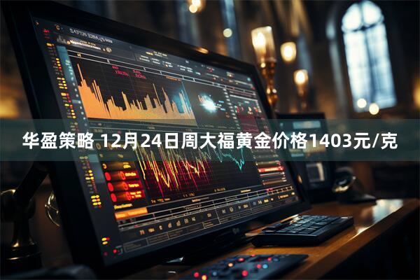 华盈策略 12月24日周大福黄金价格1403元/克