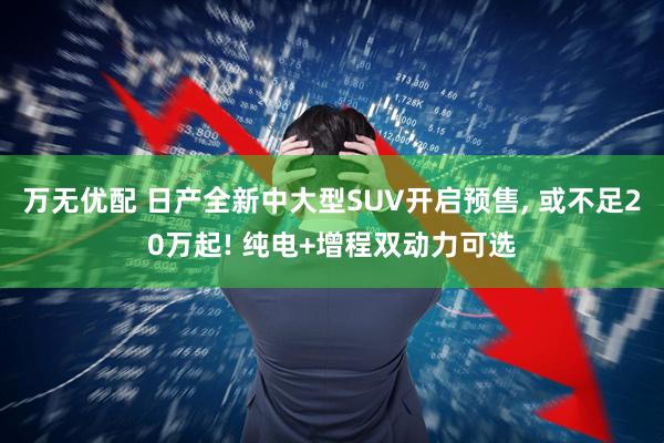 万无优配 日产全新中大型SUV开启预售, 或不足20万起! 纯电+增程双动力可选